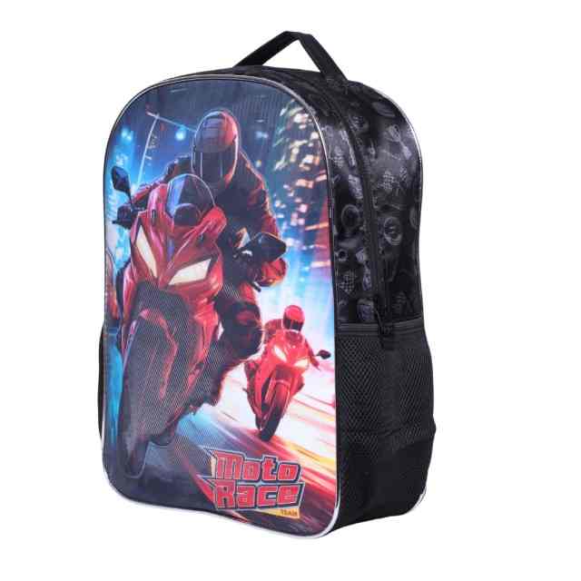 MOCHILA MOTO  ESTOJO   LANCHEIRA